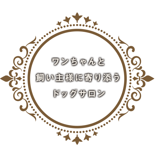 ワンちゃんと飼い主様に寄り添うドッグサロン